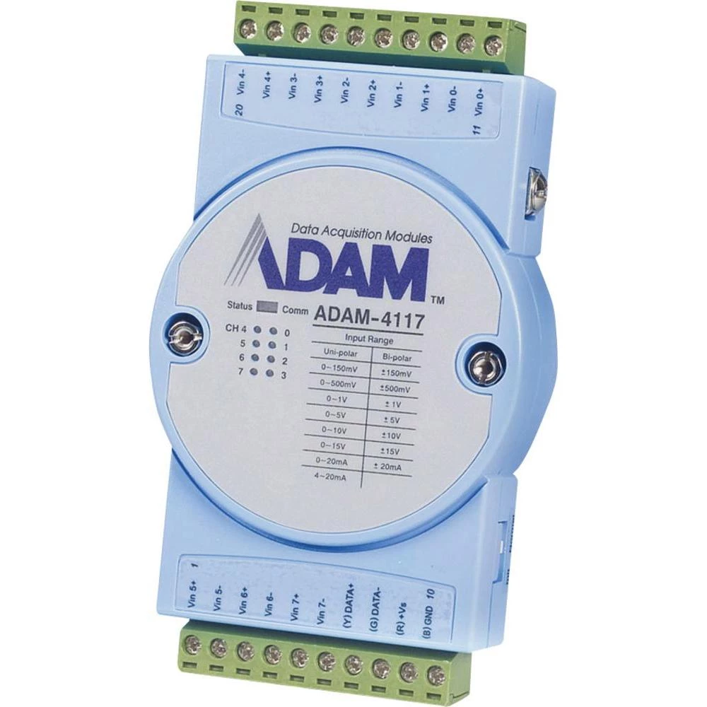 Robustni analogni 8-kanalni ulazni modul sa Modbusom ADAM-4117 Advantech radni n slika