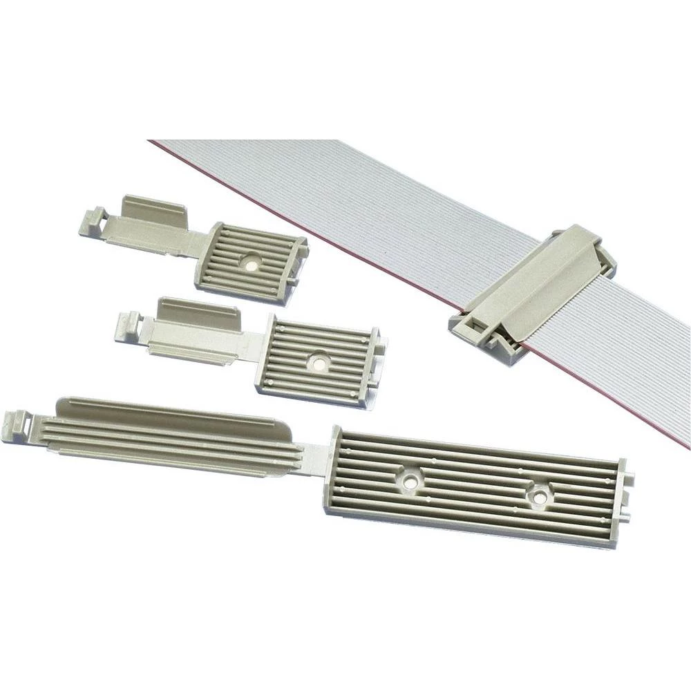 Držač plosnatog kabla FCM1-A-C14 Panduit siva sadržaj: 1 komad slika