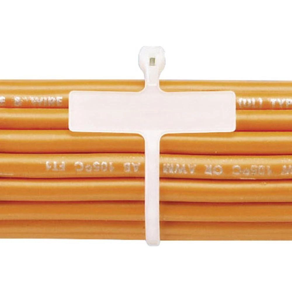 Vezica za kabel za označavanje (D x Š) 107 mm x 2.4 mm BM1M-C boja: prirodna 1 k slika