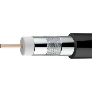 Koaksijalni kabel Axing 75 100 dB crna SKB 395-13 roba na metre slika