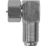 F utikač na F ženski konektor, kutni sa gumenom brtvom, utični konektor