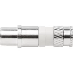 Koaksijalna IEC kompresijska spojnica utični konektor