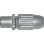 Koaksijalna IEC spojnica, ravni utični konektor