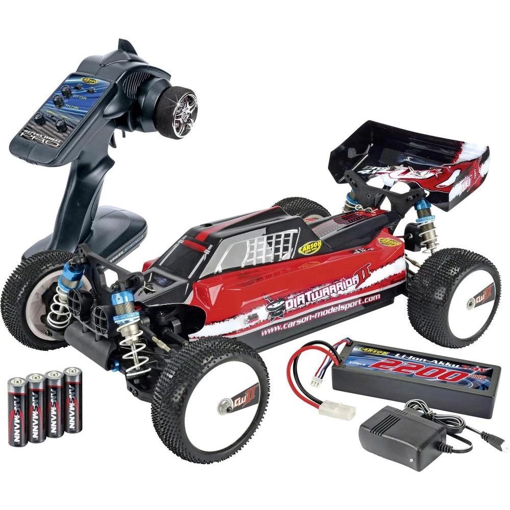 Dirtwarrior II Carson Brushed 1:10 RC Model električni Buggy 4WD 100% RtR 2.4 GH slika