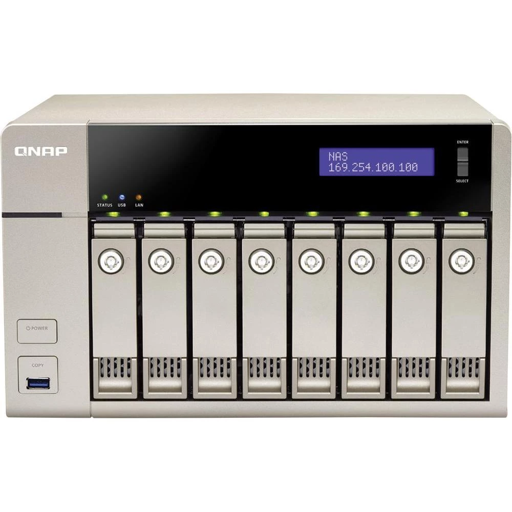 NAS server kućište TVS-863-4G QNAP 8 Bay slika