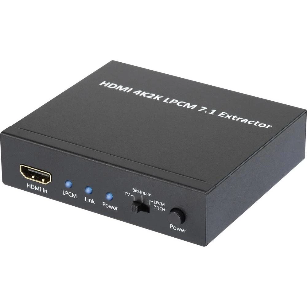 HDMI 4K2K ekstraktor adapter 7.1 Speaka Professional sa Toslink i jack Audio slika