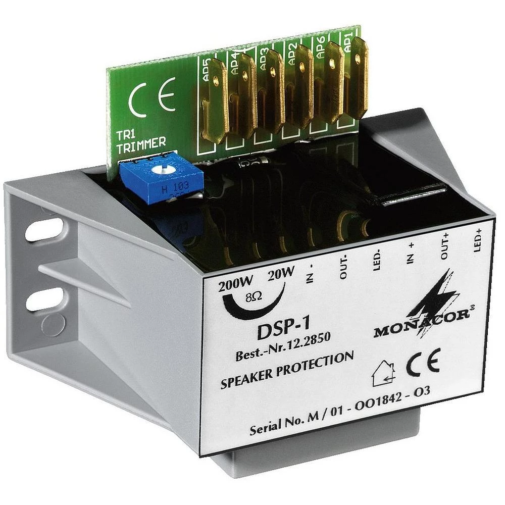 Modul za zaštitu zvučnika DSP-1 Monacor slika