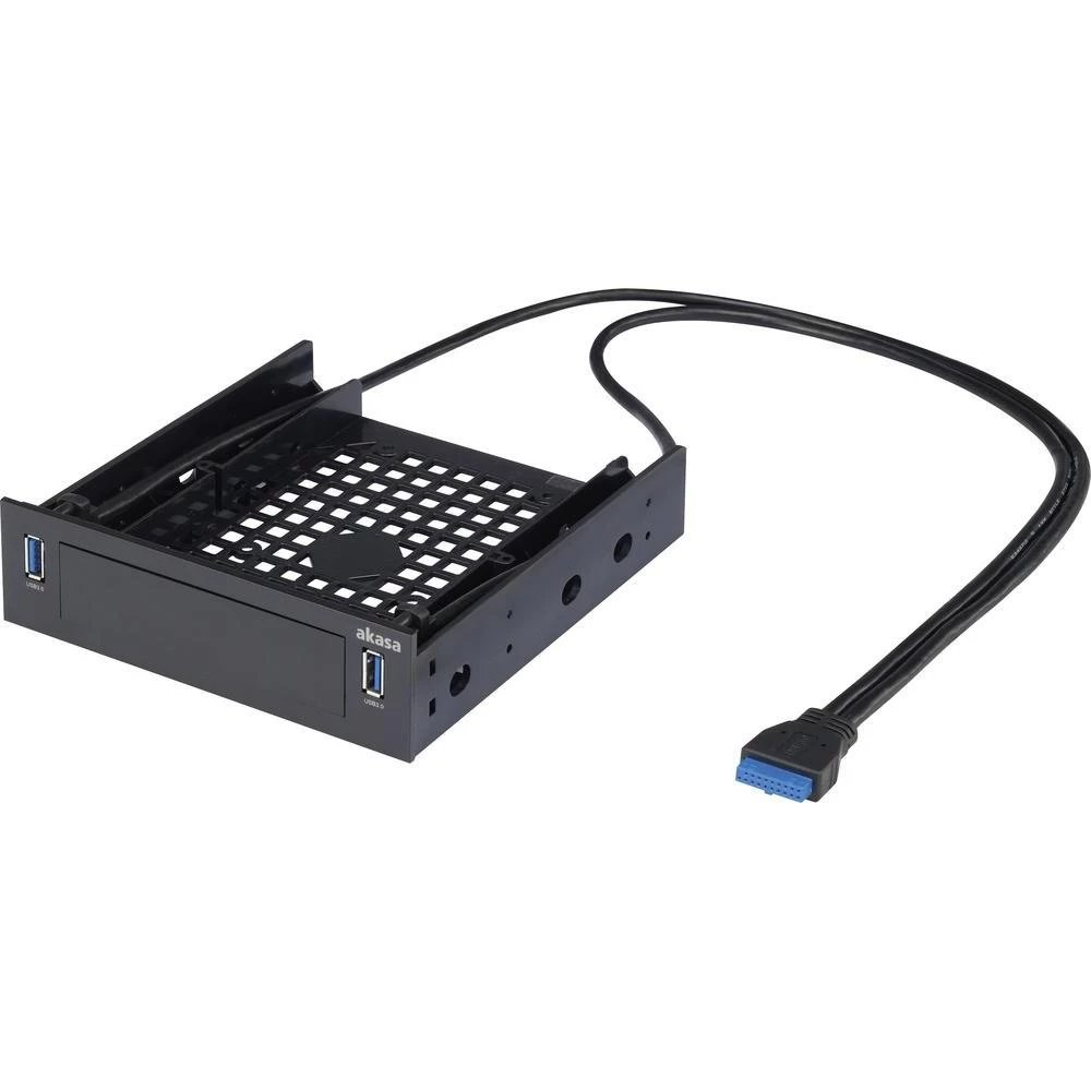 2 -portni USB 3.0 hub sa SSD i HDD adapterom Akasa AK-HDA-05U3 crna slika