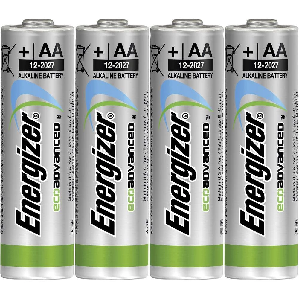 Mignon (AA) baterija Eco Advanced LR06 Energizer alkalno-manganska 1.5 V 4 komad slika