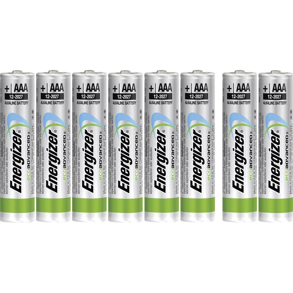 Mikro (AAA) baterije Eco Advanced LR03 6+2 gratis Energizer alkalno manganska 1. slika