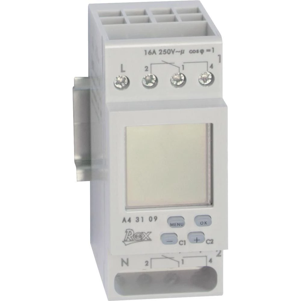 Vremenski prekidač za DIN šine REX Vremenski prekidači A43109 230 V slika