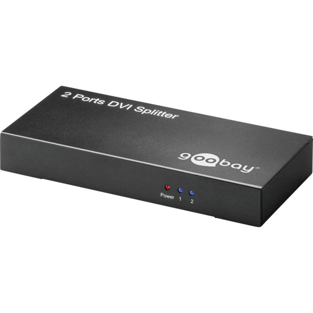2-portni DVI razdjelnik 1920 x 1080 piksela Goobay DVI 24+5 razdjelnik 1 ulaz/2 slika