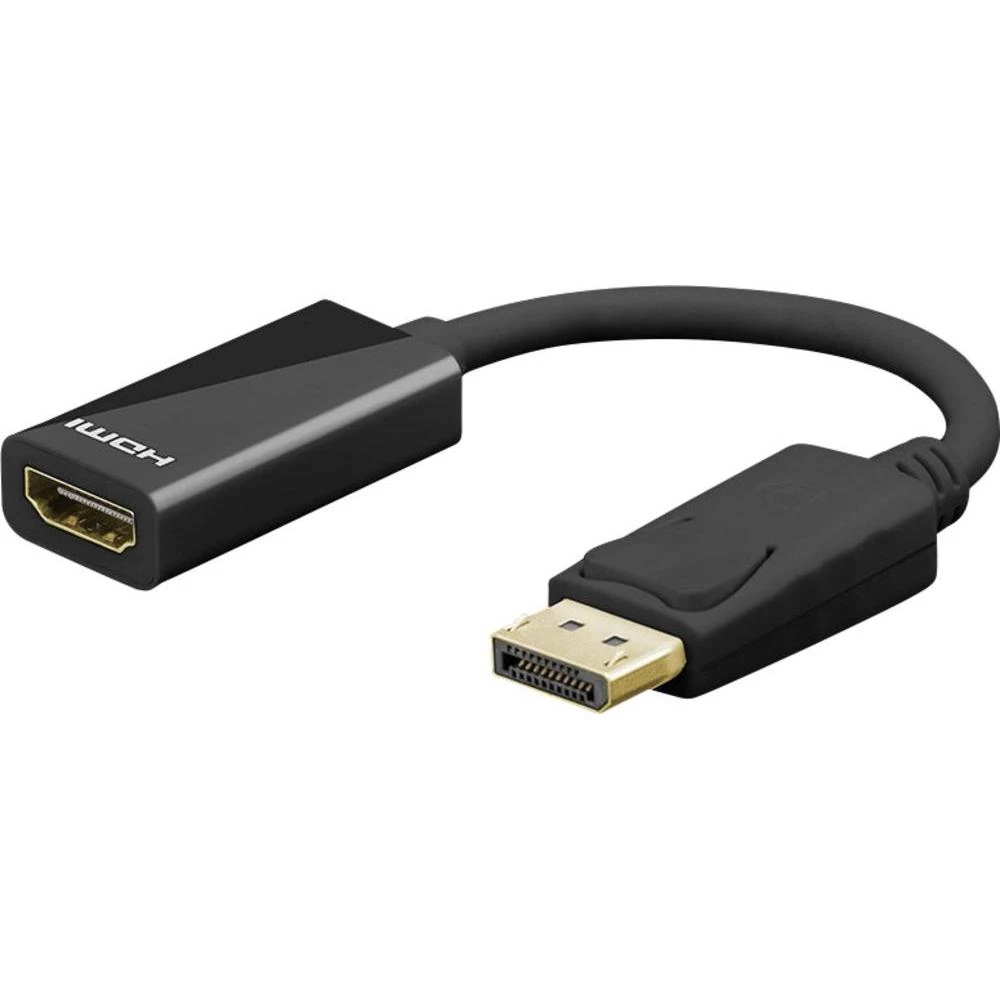 HDMI / DisplayPort adapter Goobay [1x DisplayPort utikač => 1x HDMI ženski konek slika