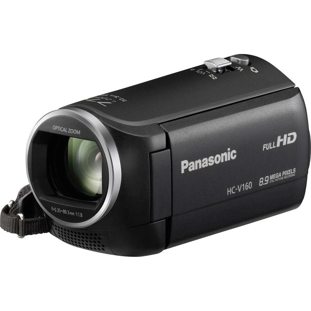 Video kamera Panasonic HC-V160EG-K 6.9 cm (2.7 cola) 2.51 mil. piksela optički z slika