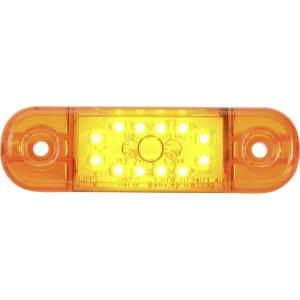 LED svjetlo za označavanje SecoRüt konturno svjetlo narančasto, prozirno 12 V, 2 slika