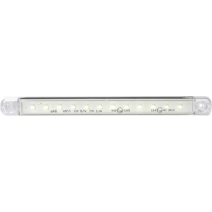 LED svjetlo za označavanje SecoRüt konturno svjetlo bijelo, prozirno 12 V, 24 V slika