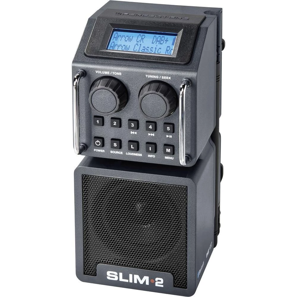 DAB+ radio PerfectPro Slim 2 Radio za gradilište otporan na udarce, vodootporan, slika