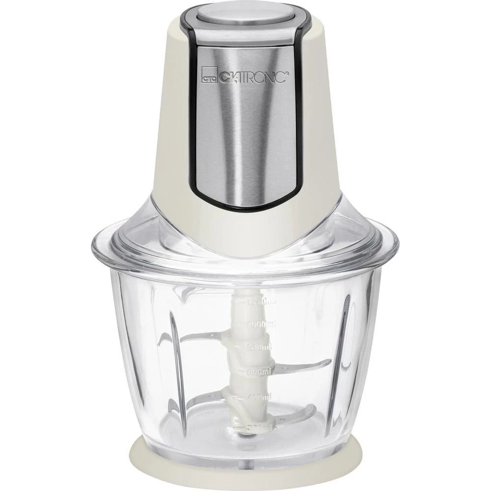 Kuhinjska sjeckalica Clatronic MZ3560 300 W Cream, plemeniti čelik slika