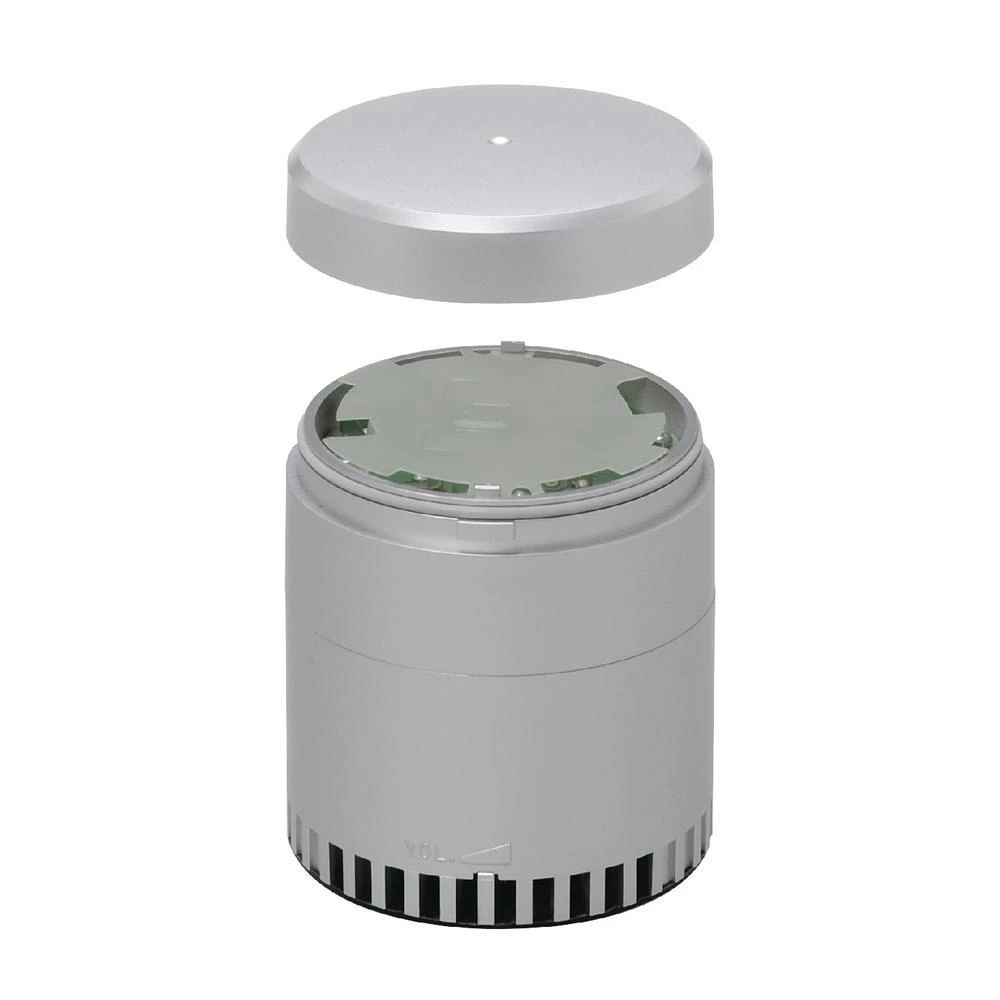 Signalni stup bazni modul Patlite kratko kućište - srebrna LU7-02SU+FB150 24 V/D slika