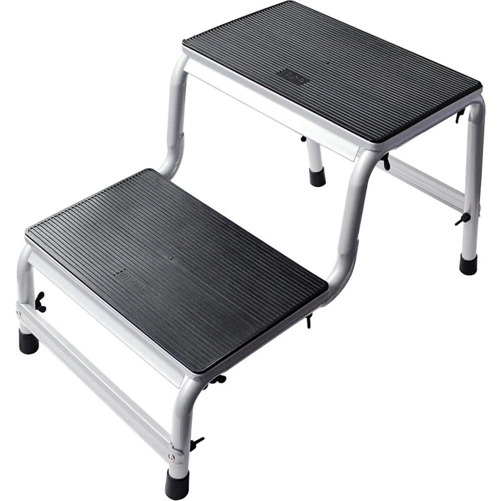 Ljestva za kamp prikolice LAS 150 kg čelična cijev prevučena prahom slika