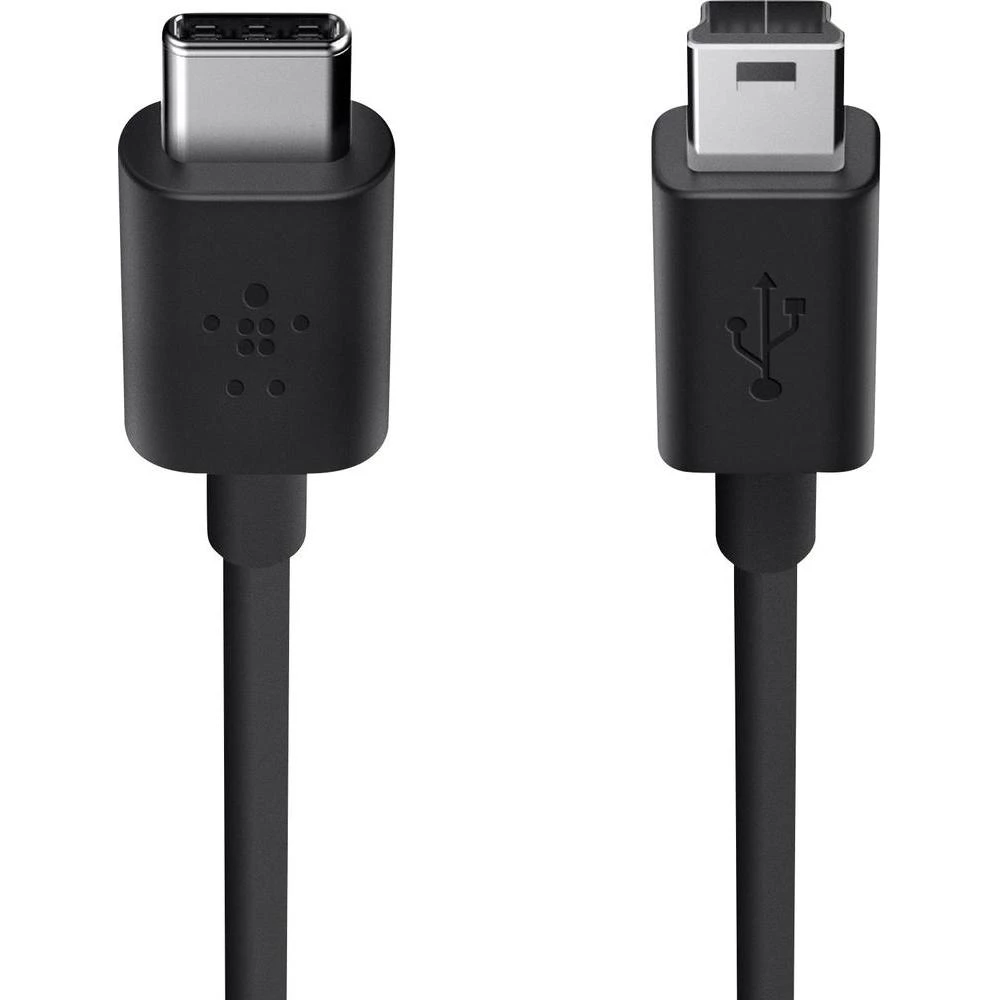 USB 2.0 priključni kabel Belkin [1x USB 2.0 utikač Mini-B - 1x USB utikač C] 1.8 slika
