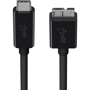USB 3.1 priključni kabel Belkin [1x USB 3.0 utikač Micro B - 1x USB utikač C] 1 slika