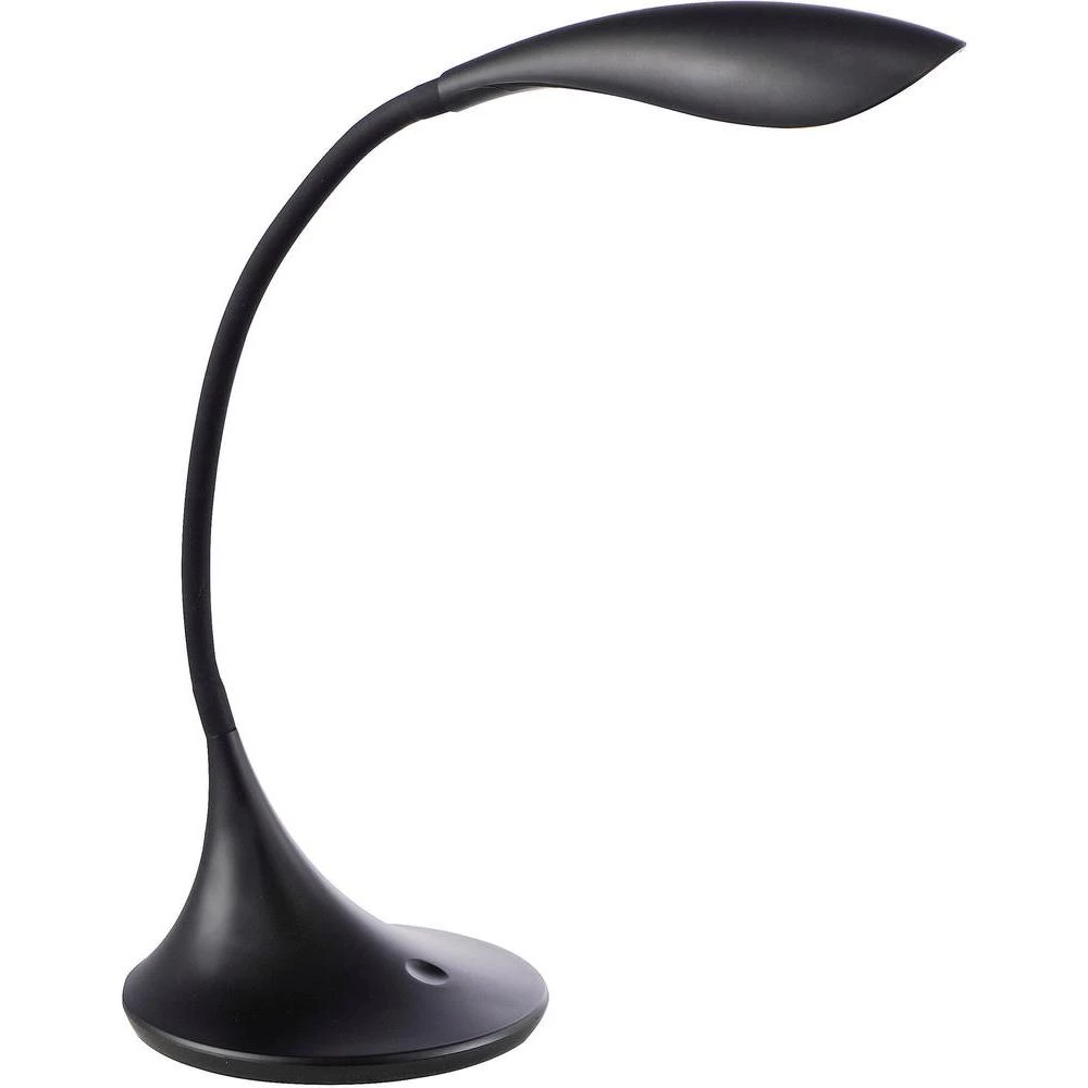 LED stolna svjetiljka 11531-18 LeuchtenDirekt Lilu 4.5 W toplo-bijela, crna slika