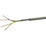 Krmilni kabel LiYY 4 x 0.5 mm siv (RAL 7001) VOKA Kabelwerk LIYY4X05 100 m