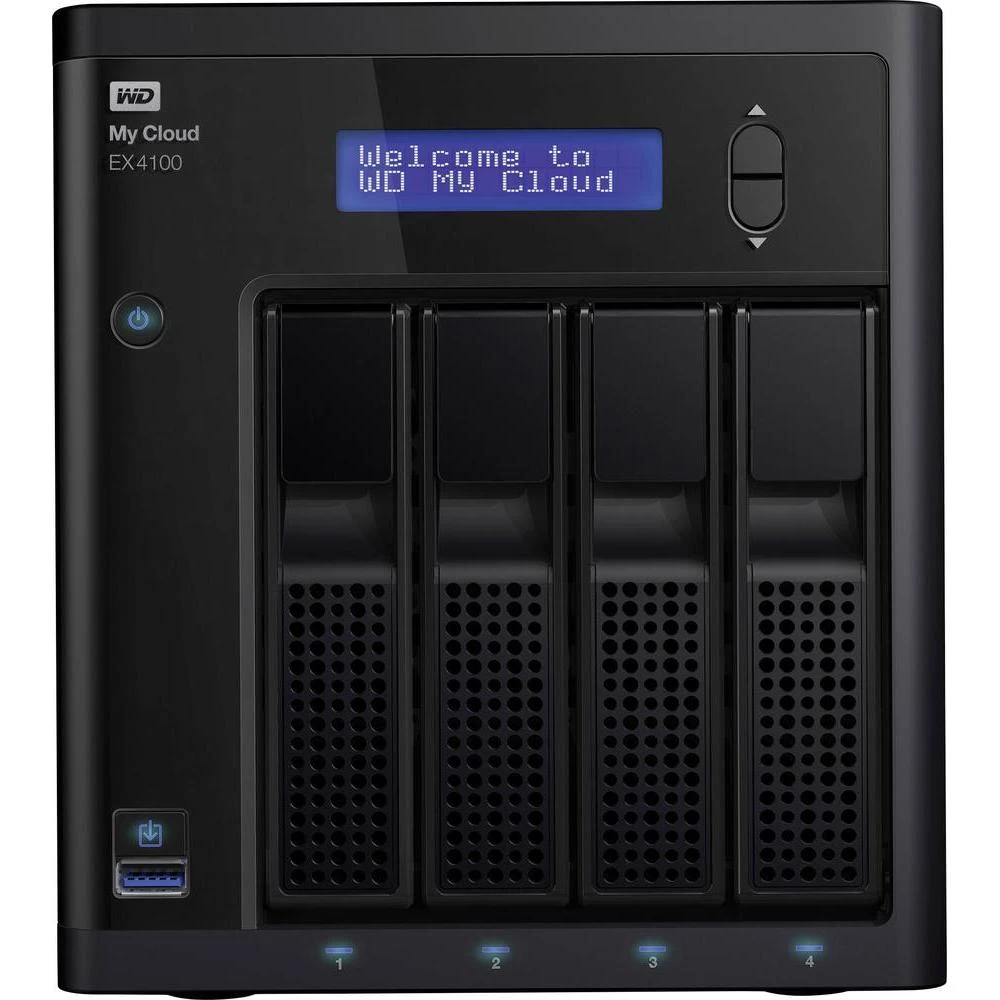 NAS server kućište My Cloud™ profesionalna serija EX4100 Western Digital WDBWZE0 slika