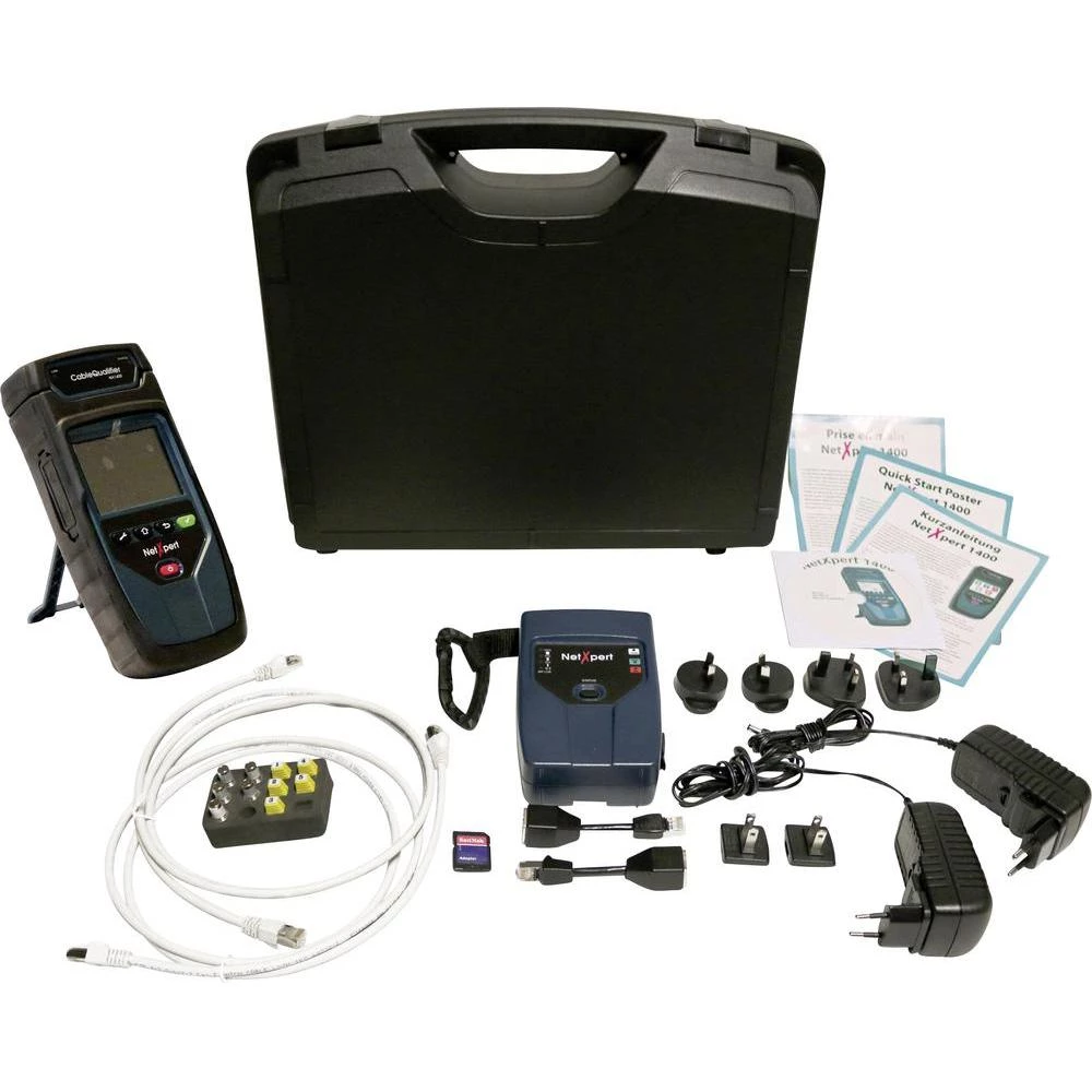 Uređaj za LAN kvalificiranje NetXpert 1400 Psiber NX1400, ispitivač kablova slika