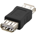 USB 2.0 adapter Renkforce [1x USB 2.0 utičnica A - 1x USB 2.0 utičnica A] crna