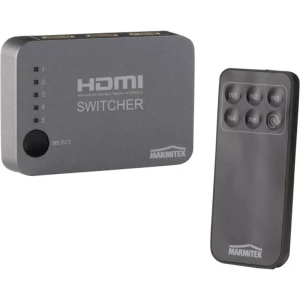 5-portni HDMI Switch uređaj Marsek sa daljinskim upravljačem, 3D reprodukcija mo slika
