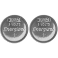 Gumbasta baterija CR 2450 Energizer litijska CR2450 620 mAh 3 V 2 komada slika