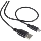 USB 2.0 priključni kabel Renkforce [1x USB 2.0 utikač A - 1x USB 2.0 utikač mikr