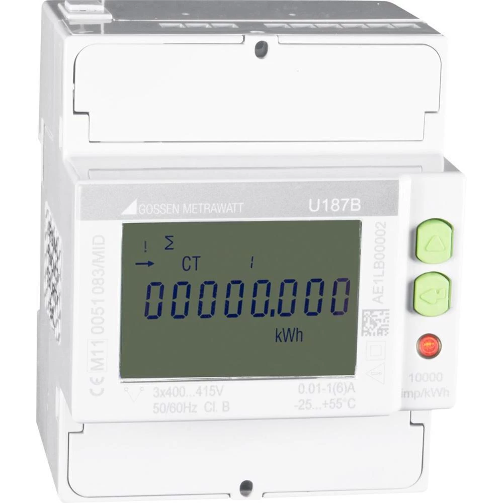 Brojač trofazne struje sa izmjeničnim priključkom Gossen Metrawatt U187B slika