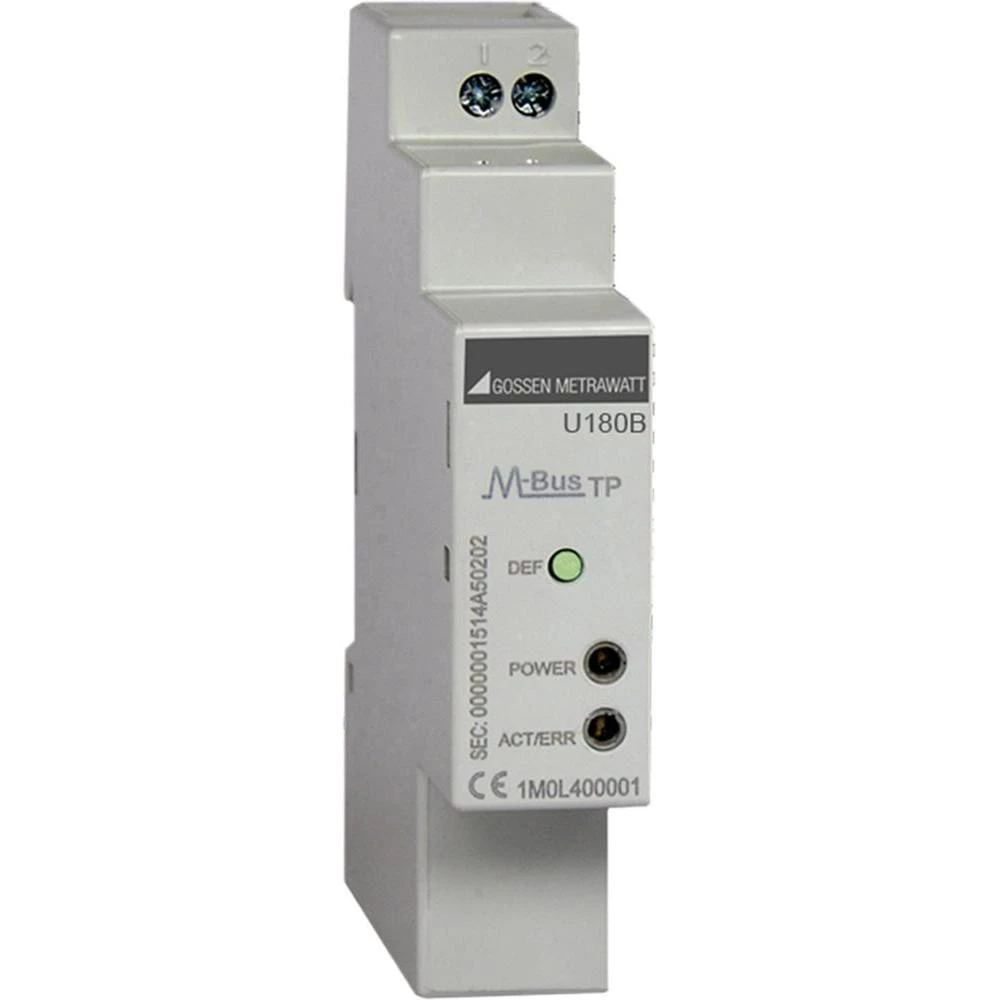 M-Bus sučelje Gossen Metrawatt U180B za energetske brojače U181x ...U189x, U180B slika