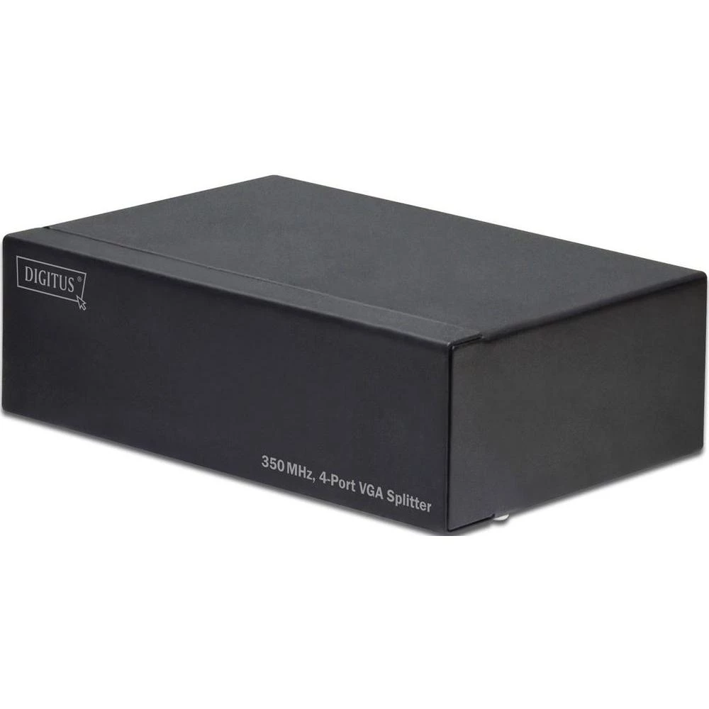 4-portni VGA razdjelnik Digitus pojedinačno uklapanje, sa LED indikatorima, meta slika