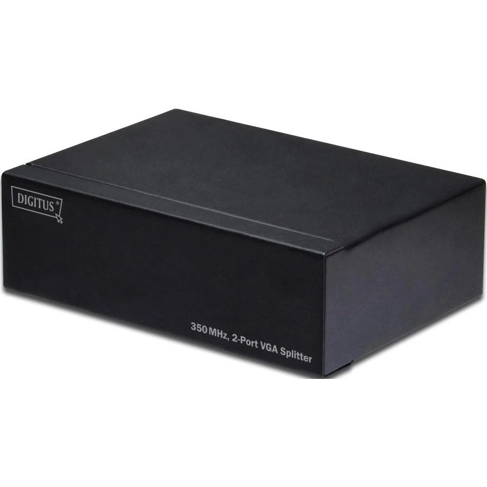 2-portni VGA razdjelnik Digitus pojedinačno uklapanje, sa LED indikatorima, meta slika