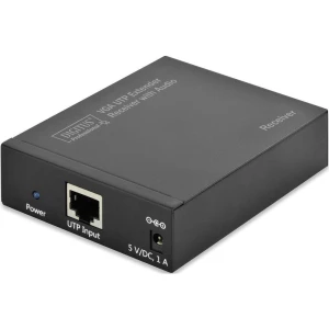 Dodatni LAN prijamnik Digitus (10/100 MBit/s) preko mrežnog kabla RJ45 300 m 192 slika