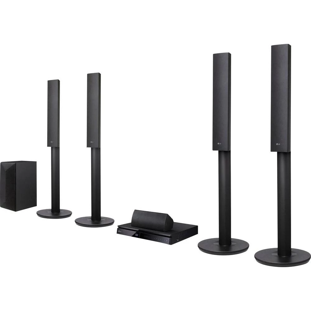 3D Blu-ray 5.1 kućno kino LHA755 LG 1000 W, crna slika