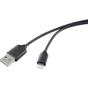 Apple Lightning priključni kabel Renkforce za iPod/iPad/iPhone sa USB A utikačem slika