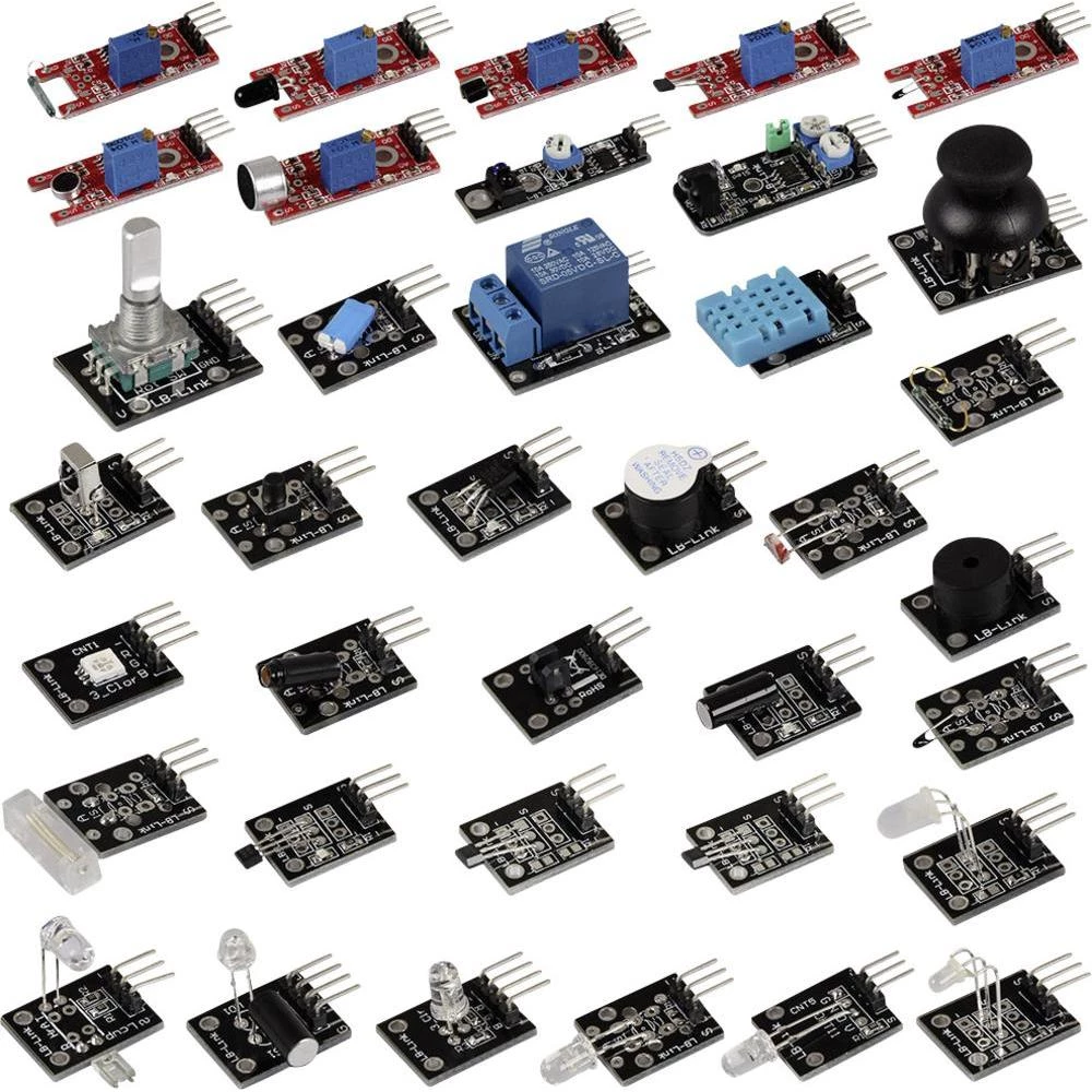 Komplet senzora SEN-KitX36 Arduino, Banana Pi, Cubieboard, Raspberry Pi®, Raspbe slika