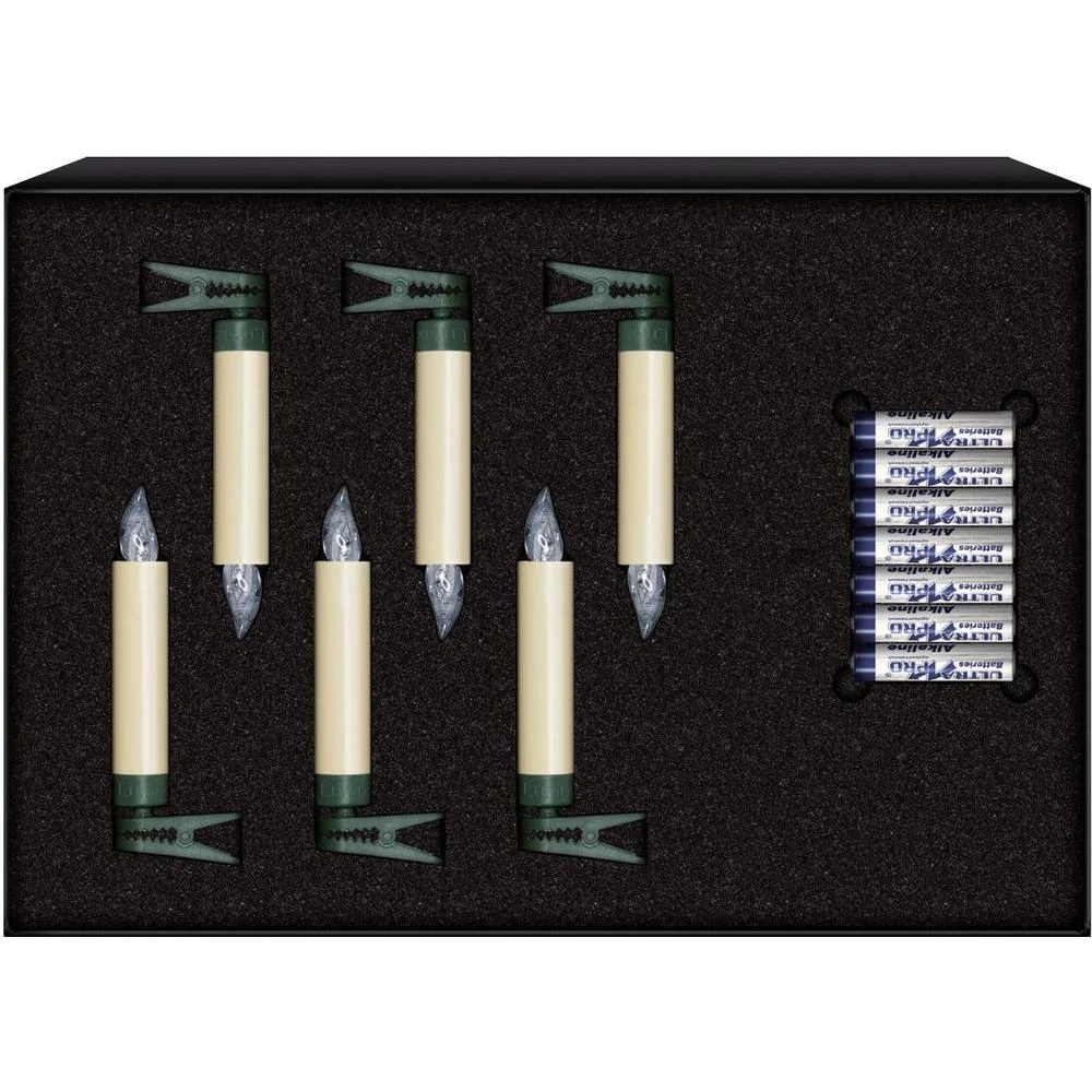 Bežično osvjetljenje za božićno drvce 75432 Lumix, korištenje unutra, napajanje slika