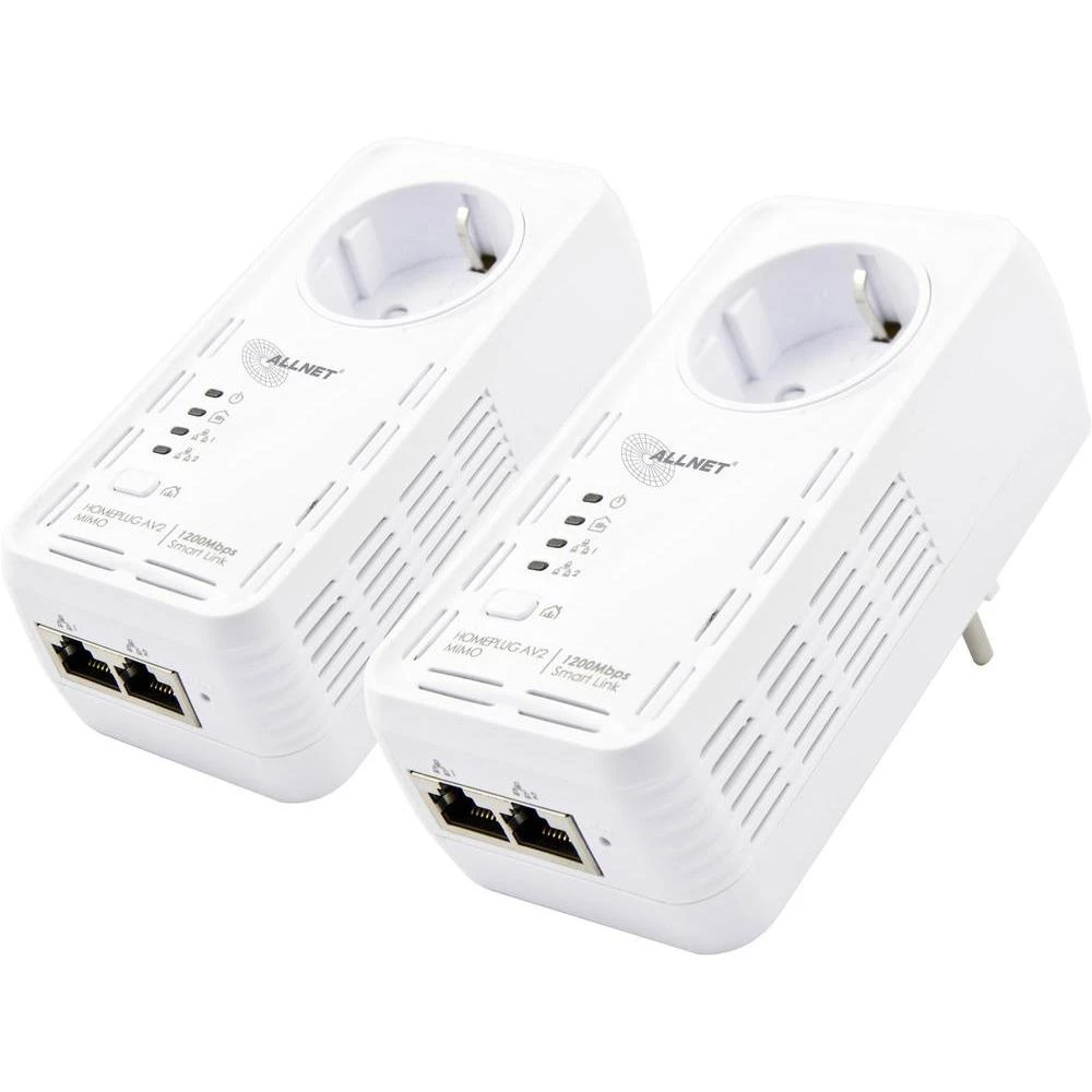 Powerline početnički komplet Allnet ALL1681205DOUBLE 1200 MBit/s slika