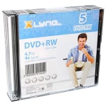 DVD+RW Xlyne 4.7 GB 6005000S tanke kutije 5 komada