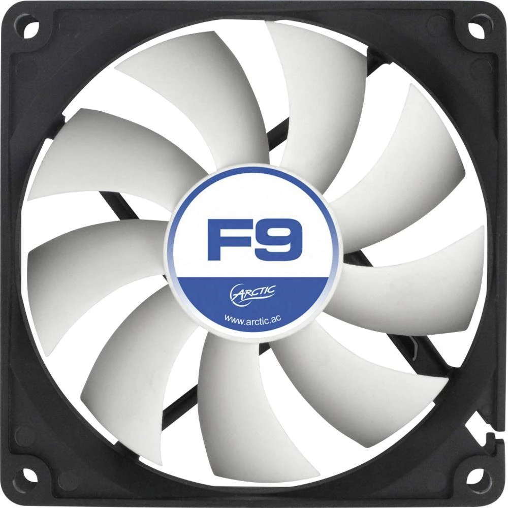 PC ventilator F9 Arctic (Š x V x DB) 92 x 92 x 25 mm slika