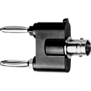 Mjerni adapter Telegärtner [ BNC ženski konektor - lamelni utikač 4 mm, lamelni slika
