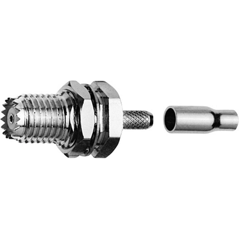 Mini UHF ženski konektor Telegärtner, ugradbeni 50 J01046F0003 1 komad slika