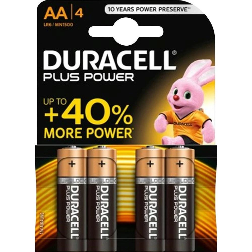 Mignon (AA) baterije Duracell 1.5 V 4 komada slika