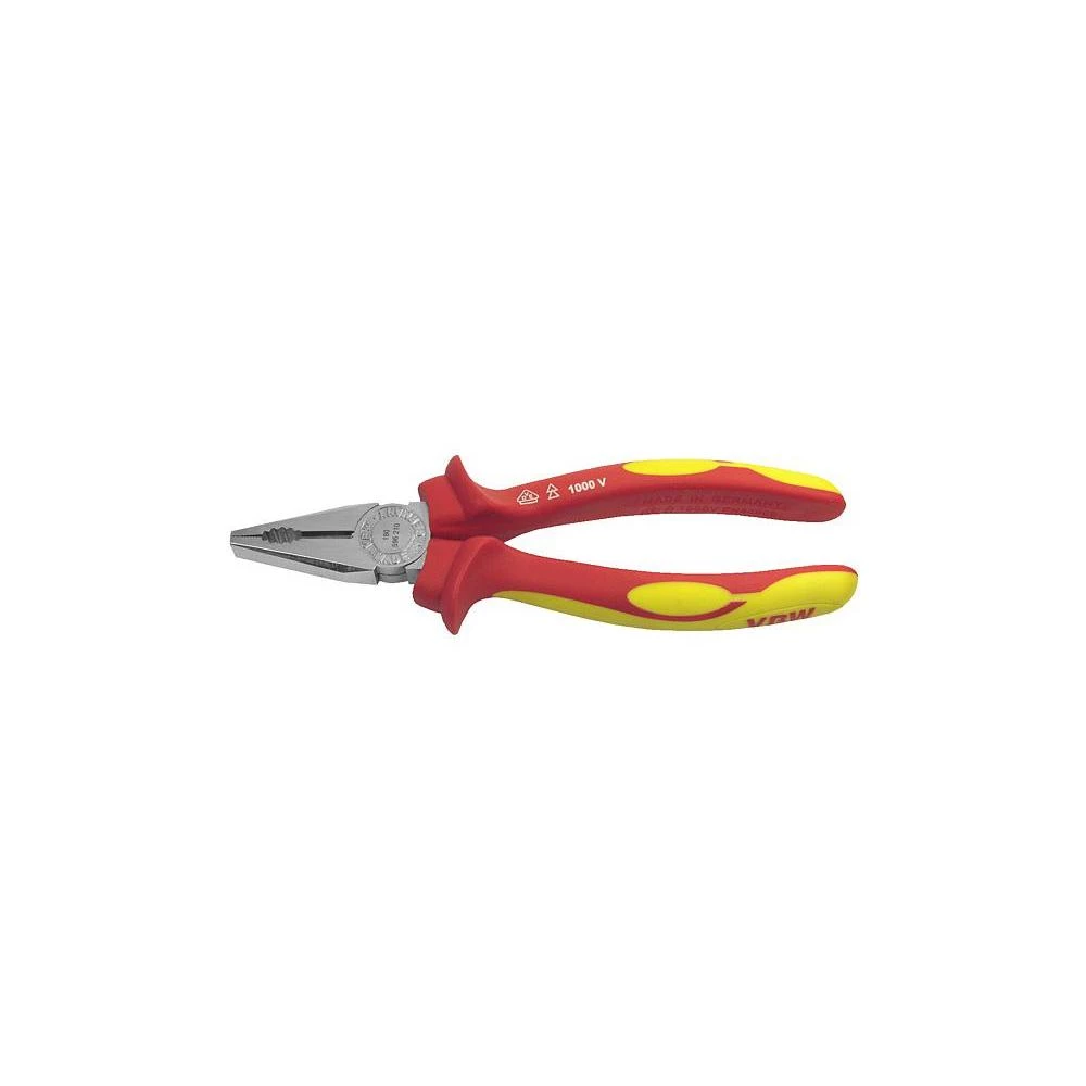 VDE Kombinirana kliješta VBW 596210 180 mm rezne vrijednosti (maks.) tvrda/klavi slika